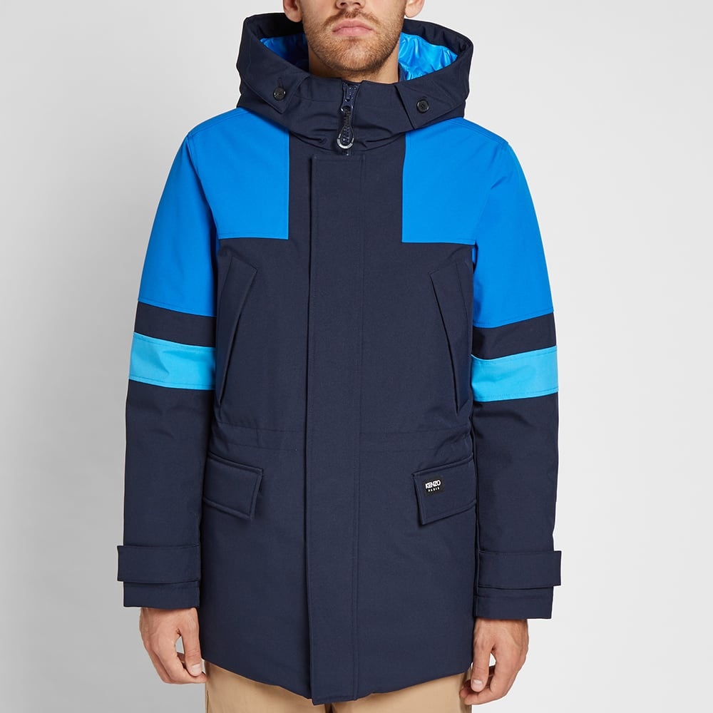 Kenzo Colour Block Parka - 5