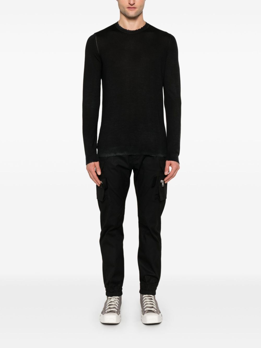faded sweater - 2