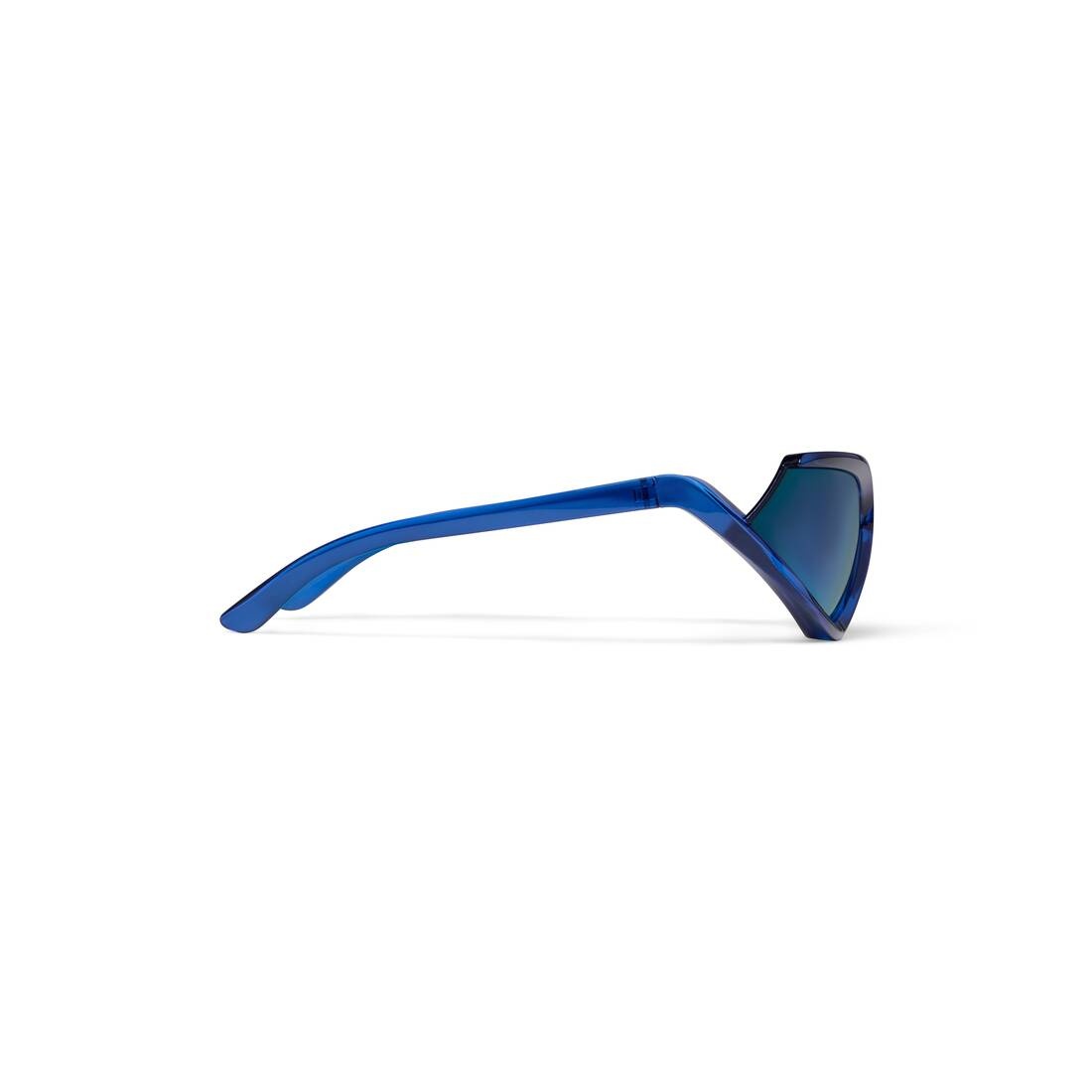 Side Xpander Cat Sunglasses  in Blue - 4