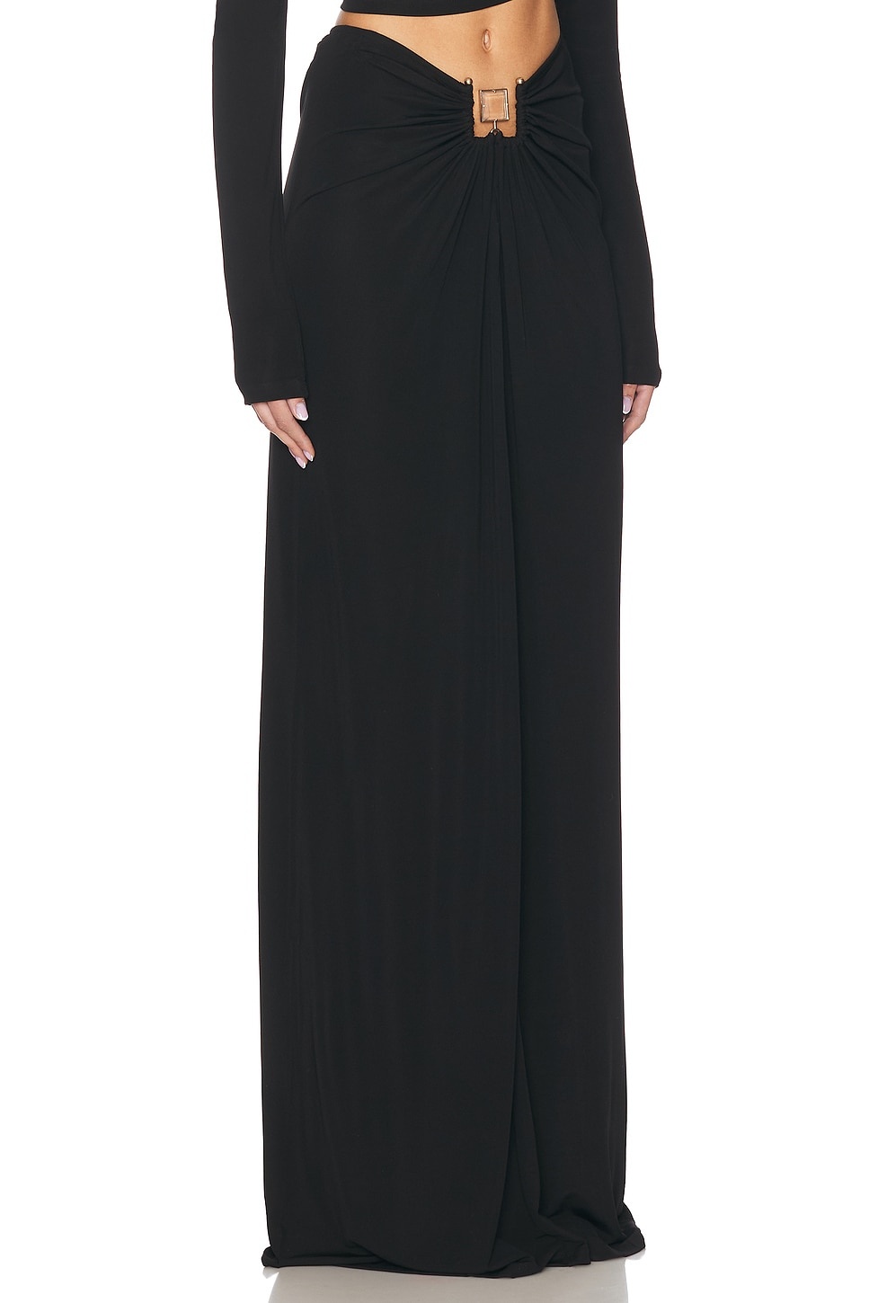 Bezel Quartz Ruched Skirt - 2