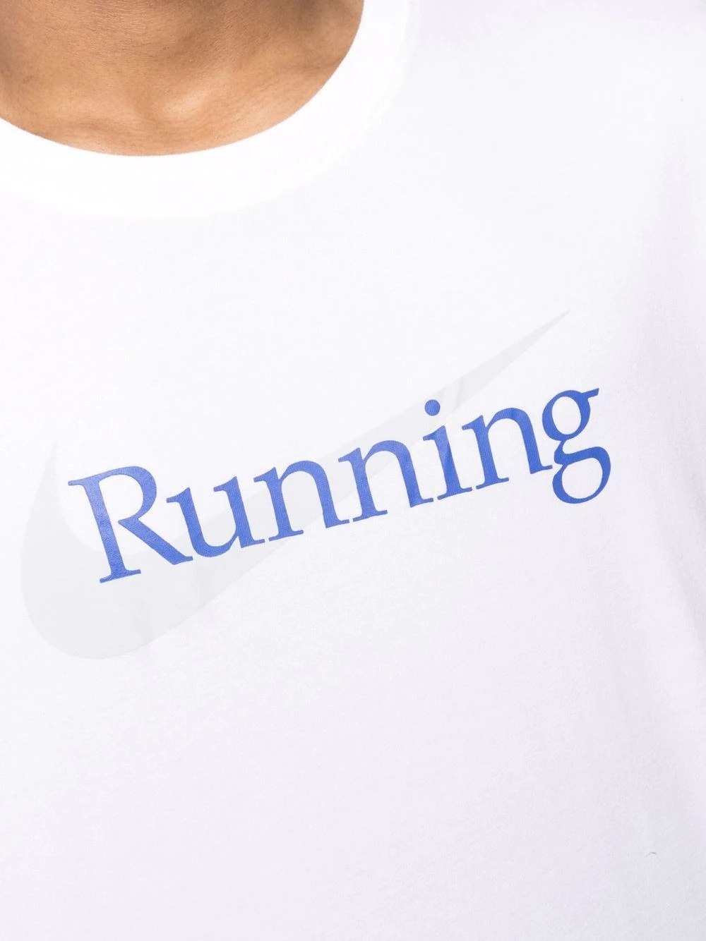 Dri-FIT Running Swoosh slogan-print t-shirt - 5