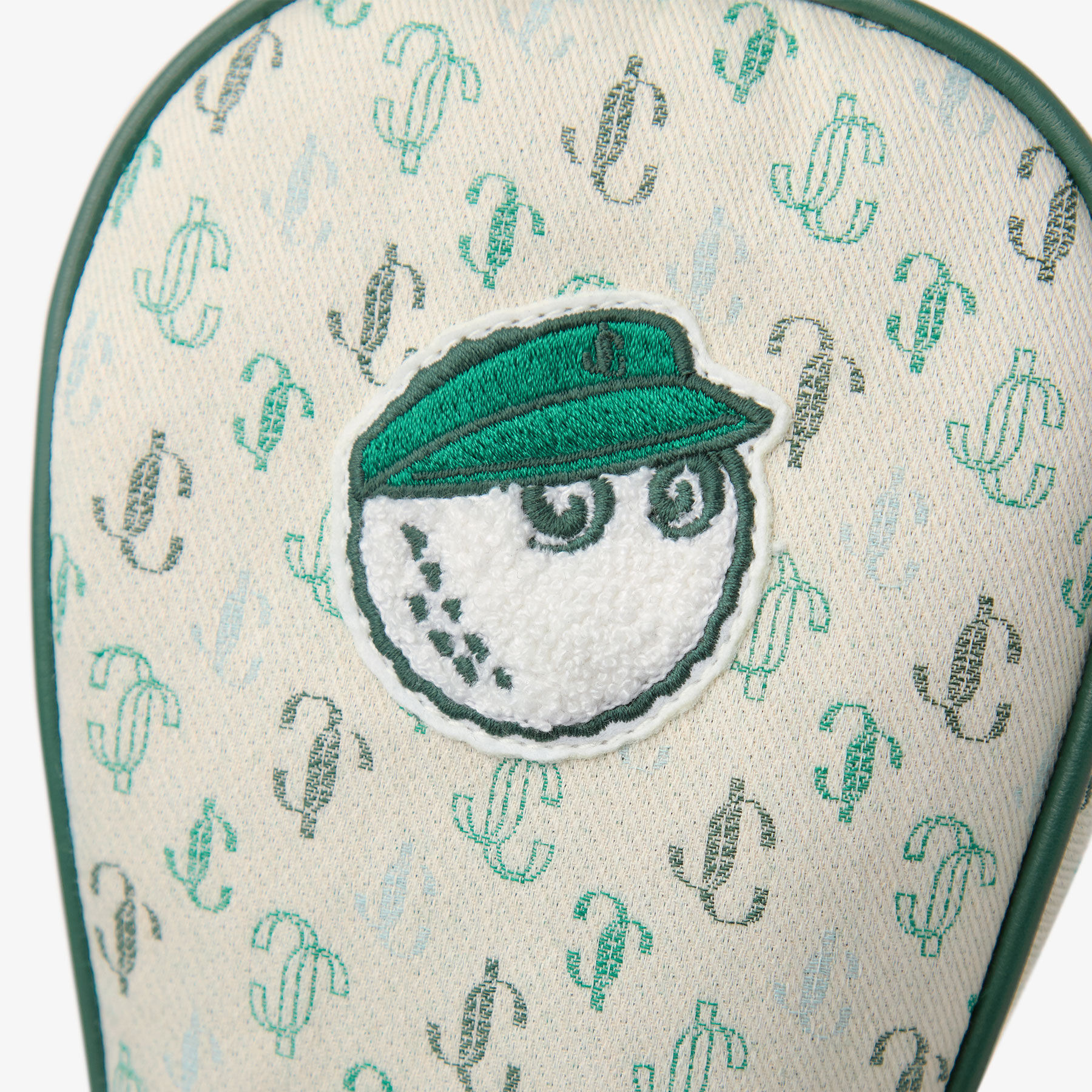 Jimmy Choo / Malbon 2.0 Head Cover Medium
Monogram Embroidered Canvas Hybrid Cover - 3