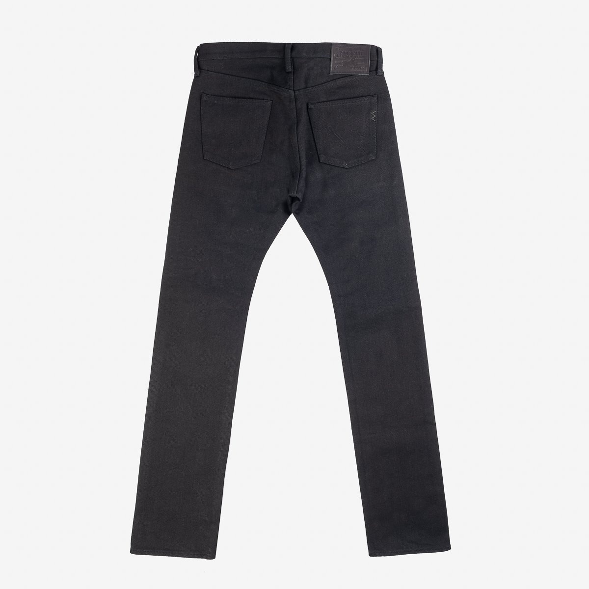 21oz Non-Fade Denim Super Slim Cut Jeans – Superblack - 4