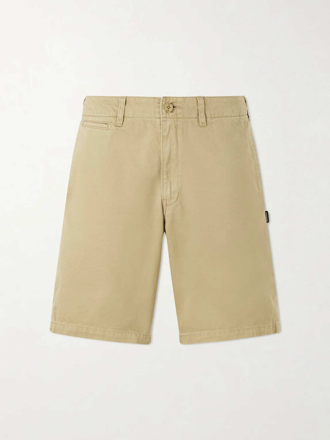 Straight-Leg Cotton Chino Shorts - 1