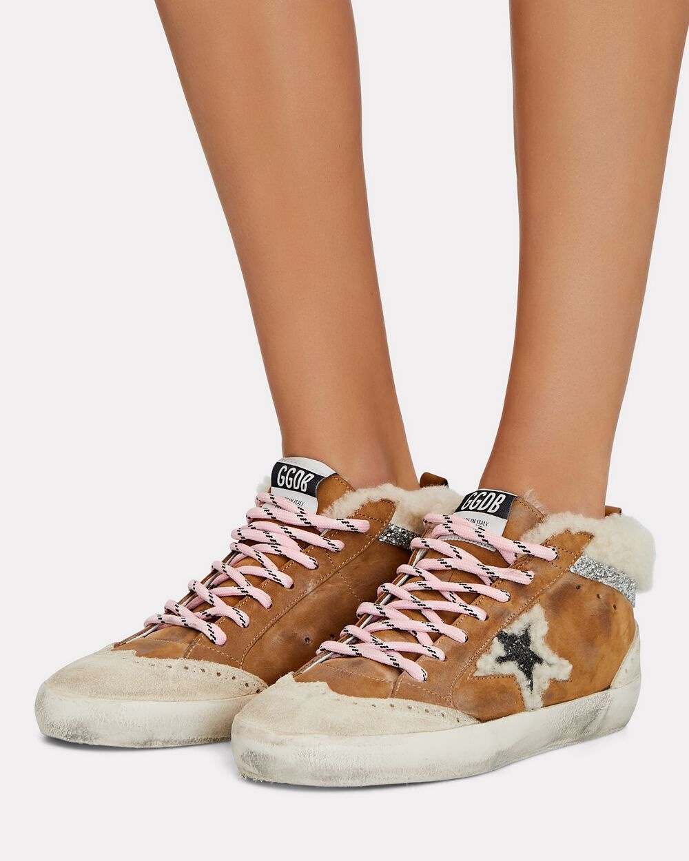 Mid Star Shearling Sneakers - 2