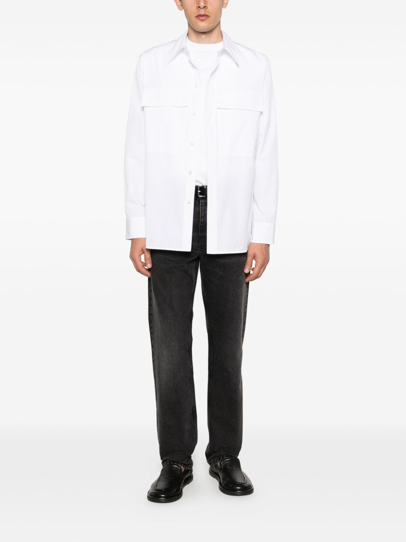 AMI Paris straight denim jeans outlook