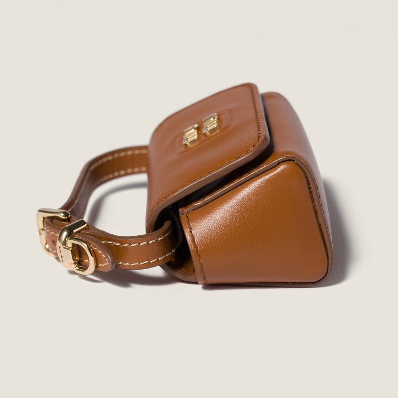 Miu Miu Leather lipstick case outlook