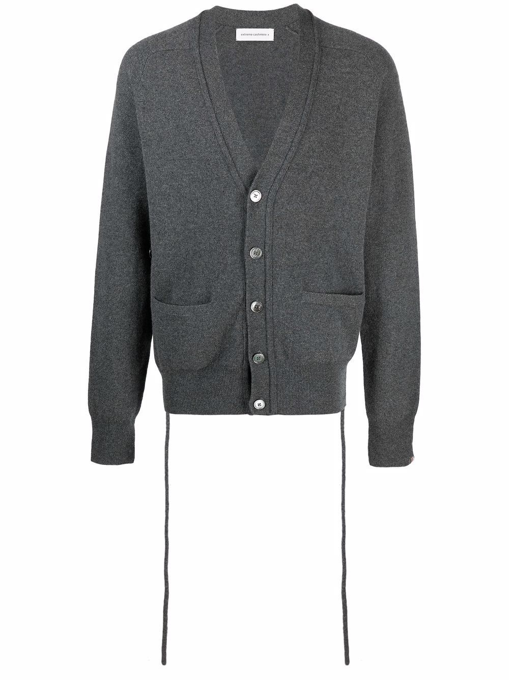 V-neck cashmere cardigan - 1