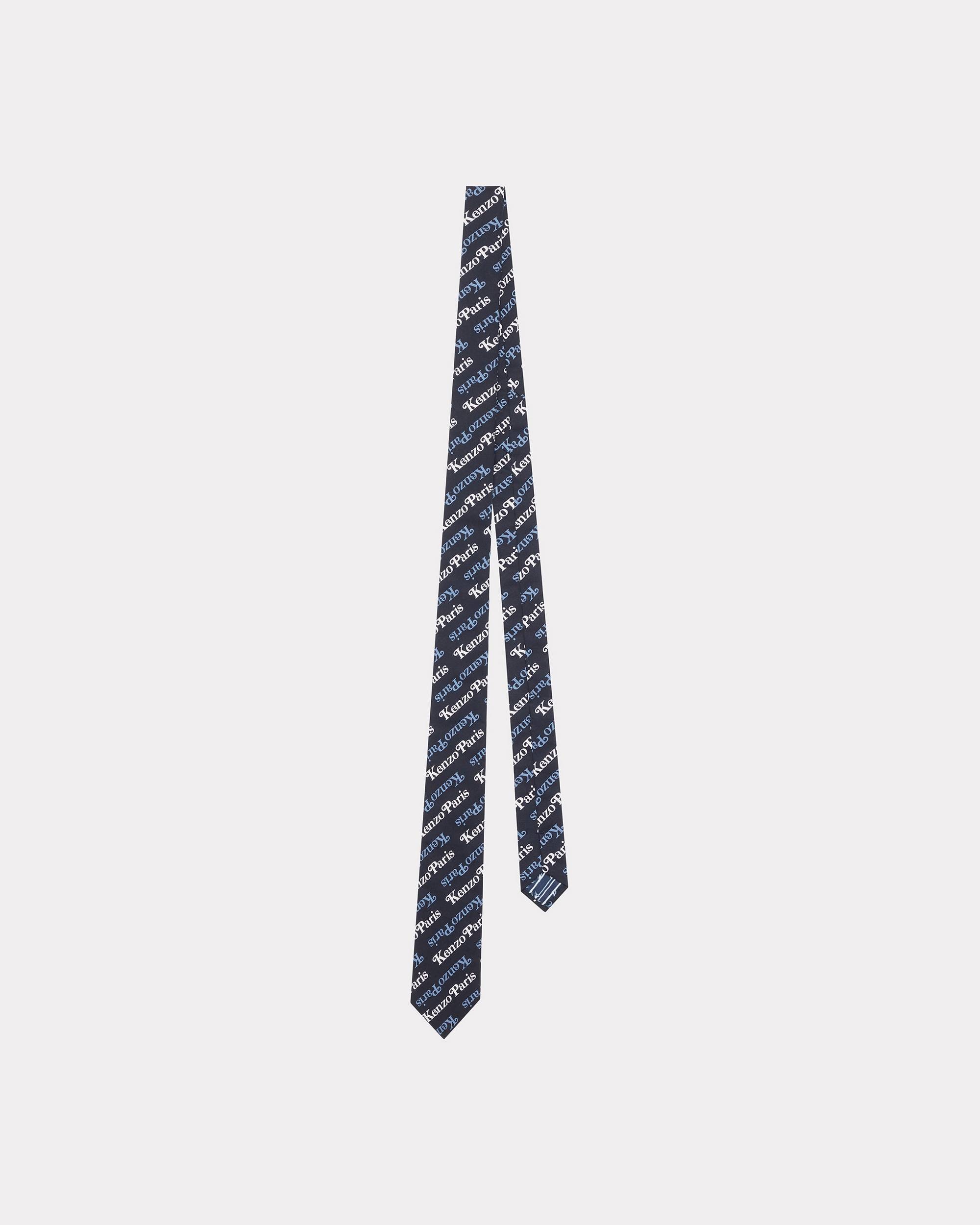 'KENZOGRAM' cotton tie - 1