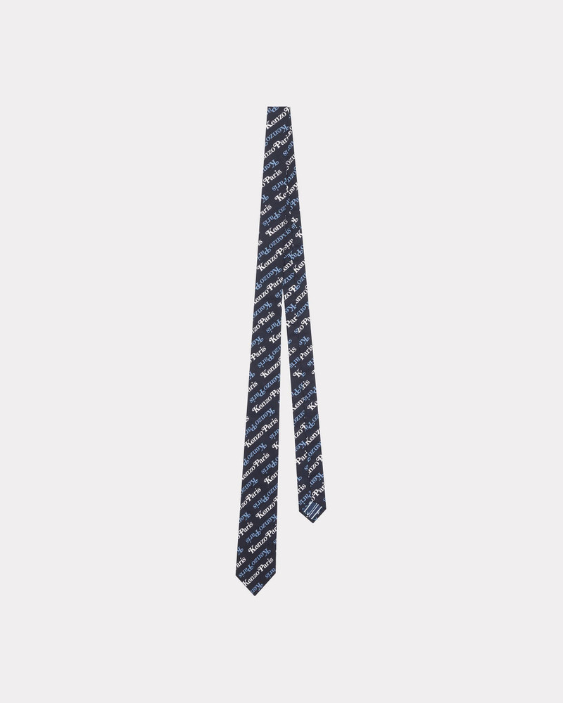 'KENZOGRAM' cotton tie 1
