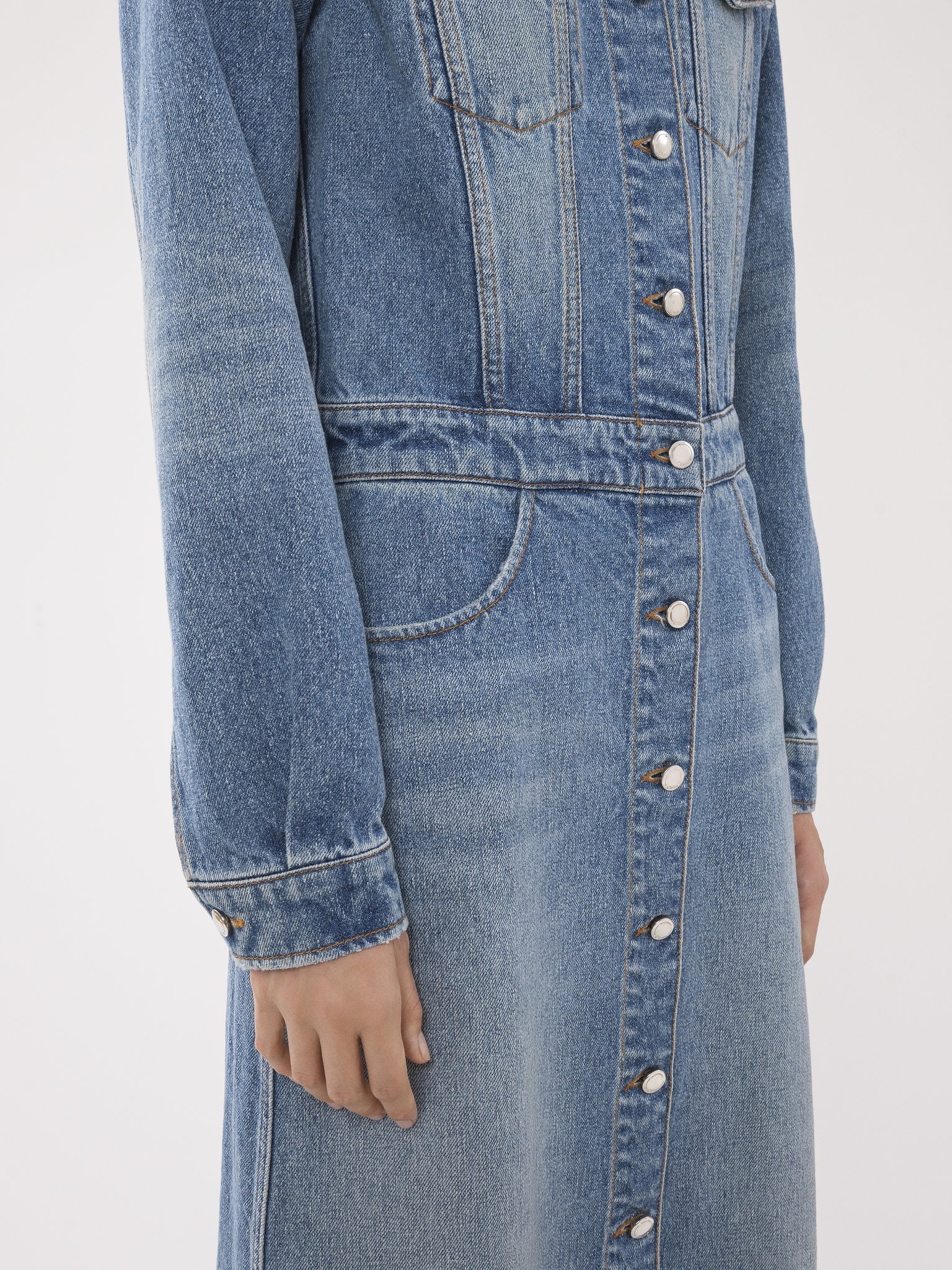 LONG SHIRT DRESS - 7