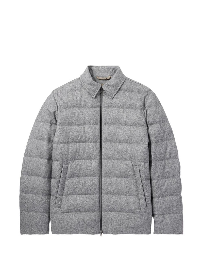 zipped puffer jacket 1