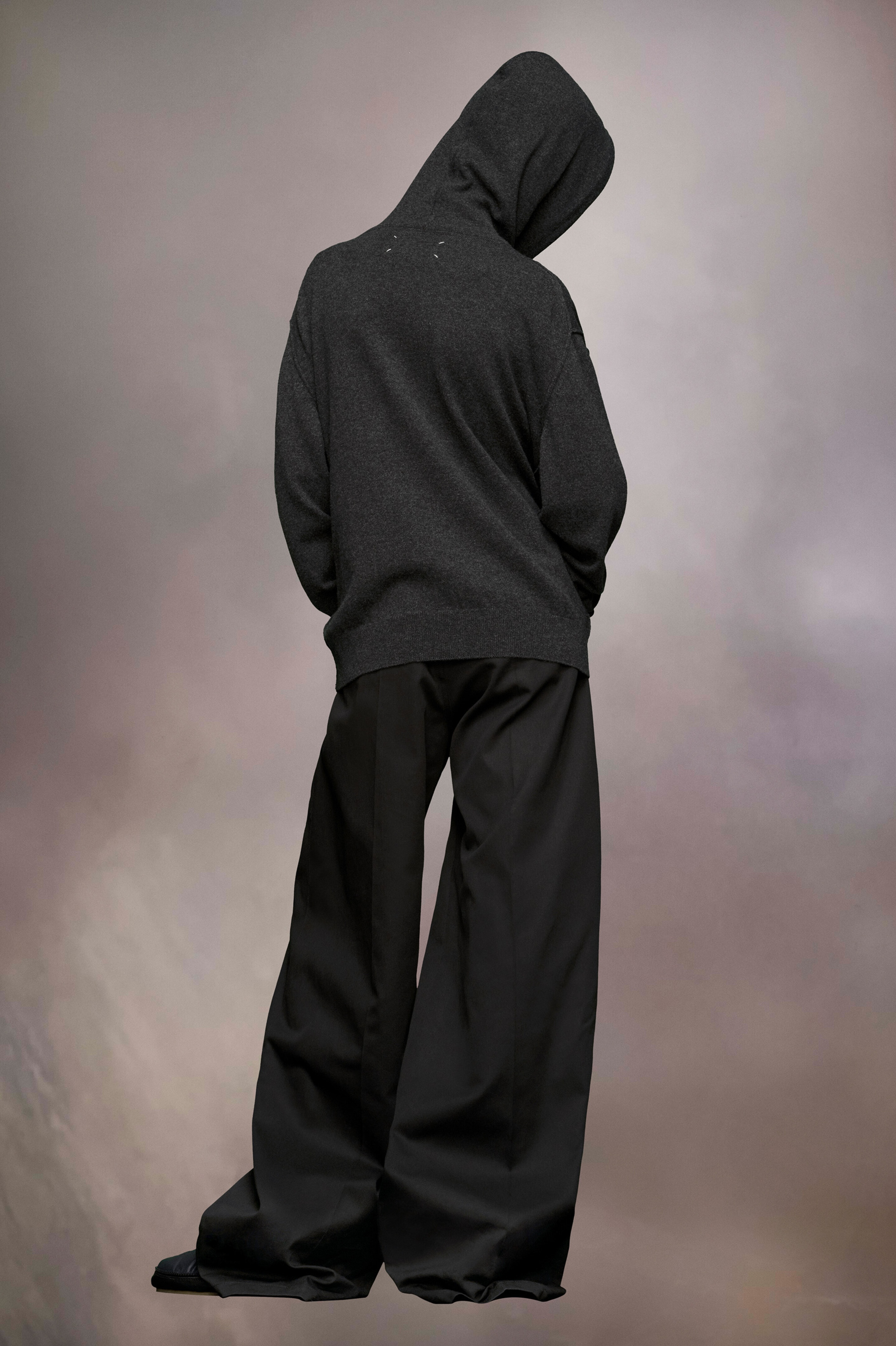 Cashmere hooded sweater - 4
