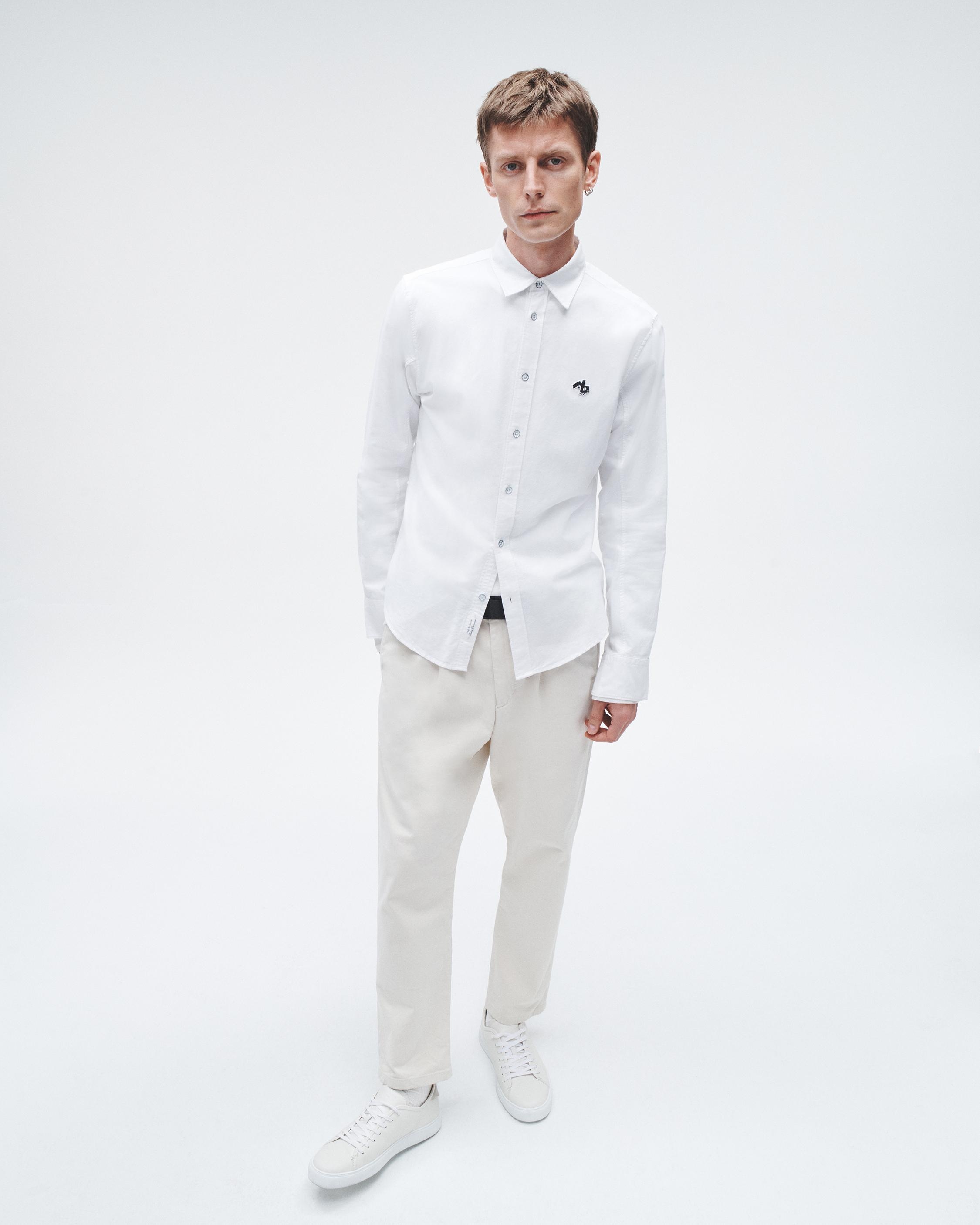 RB Monster Cotton Oxford Shirt
Classic Fit Button Down - 1