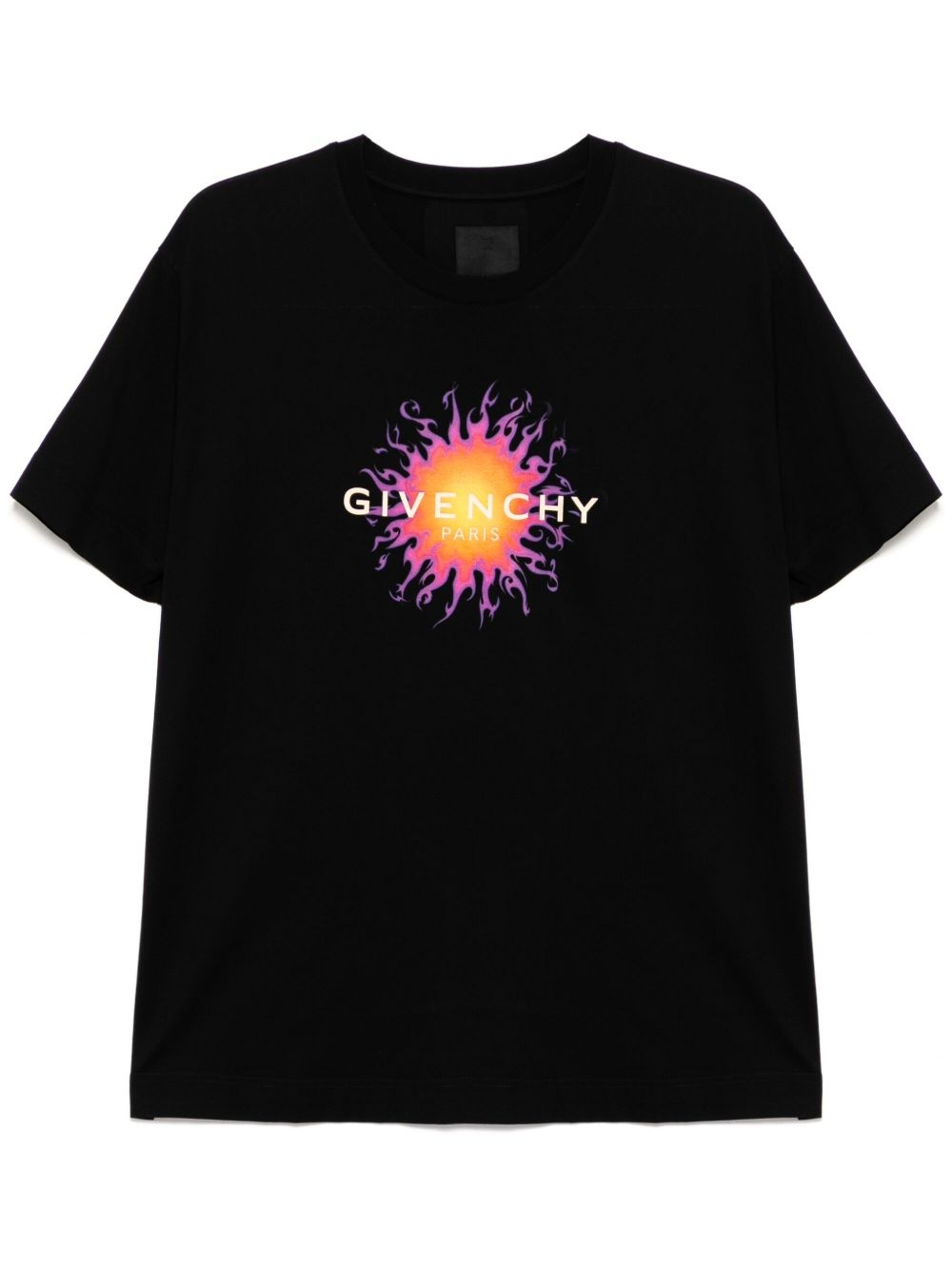 logo print t-shirt - 1