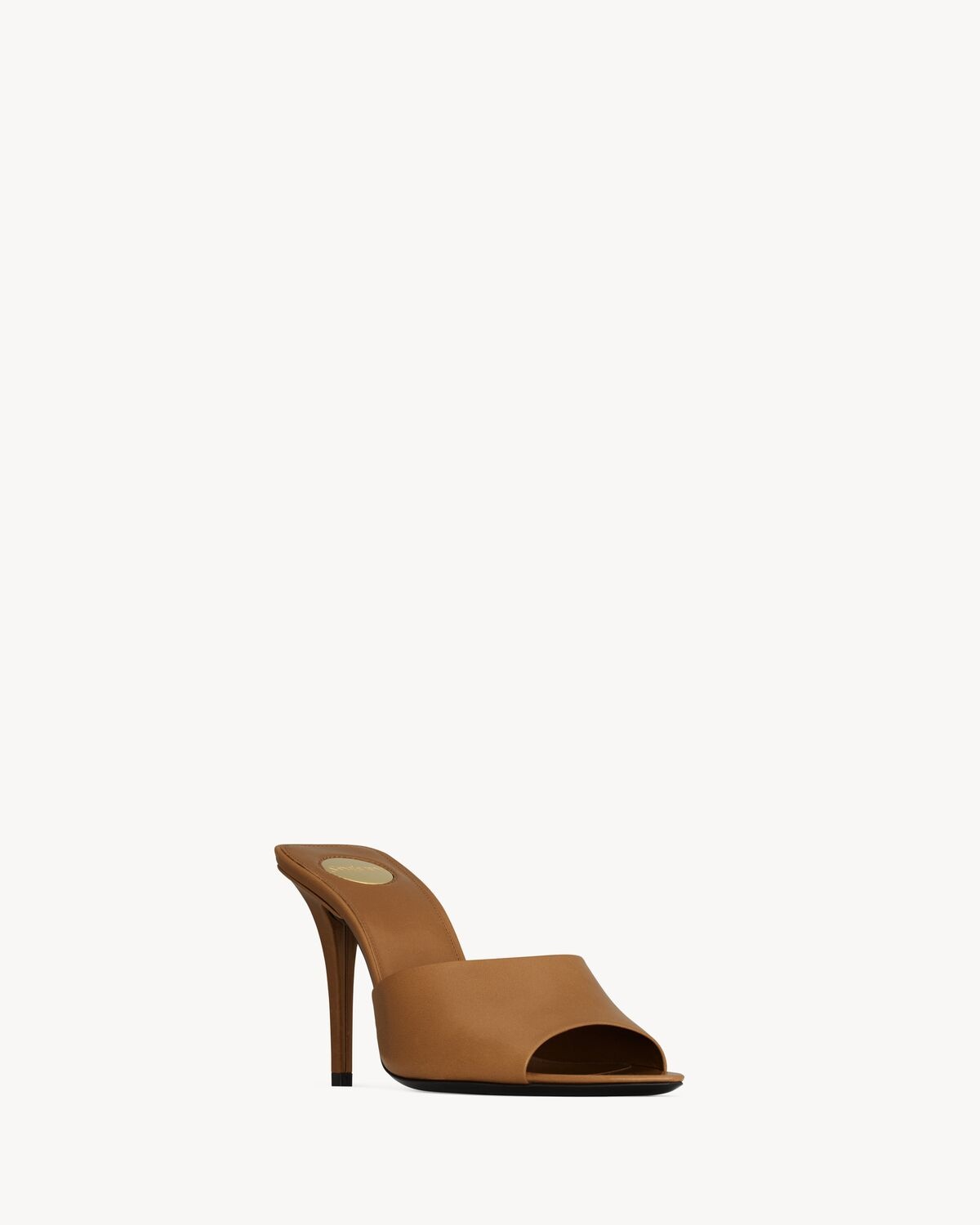 ROMY MULES IN SMOOTH LEATHER - 3
