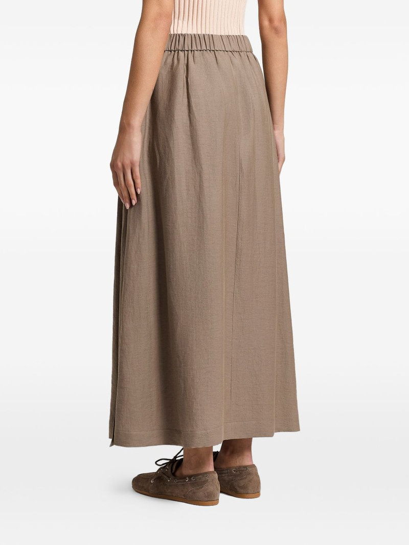pleated maxi skirt 4