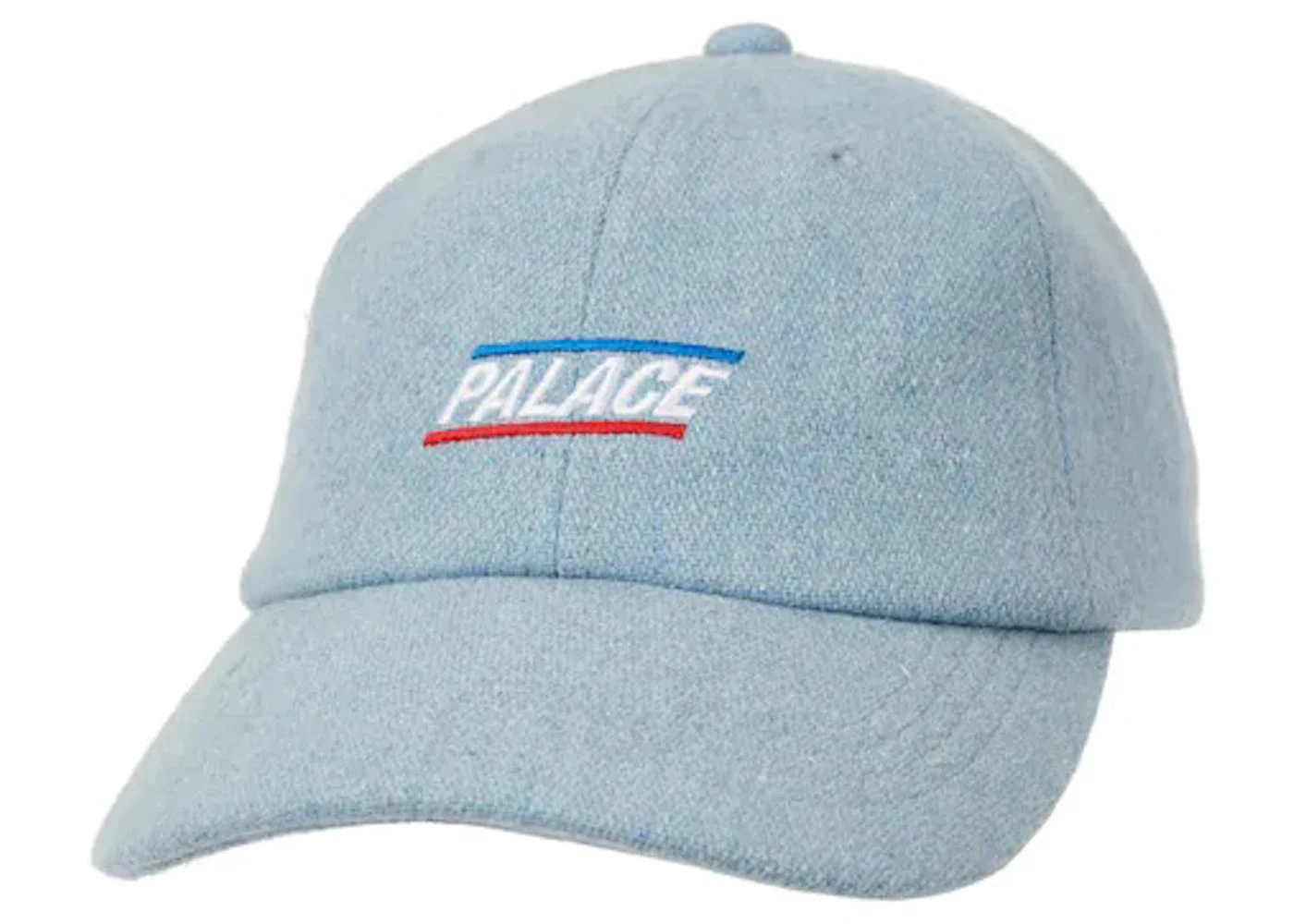 Palace Basically A Wool 6-Panel Light Blue - 1