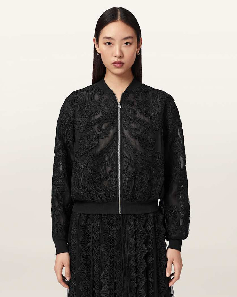 JADE EMBELLISHED BOMBER JACKET 3