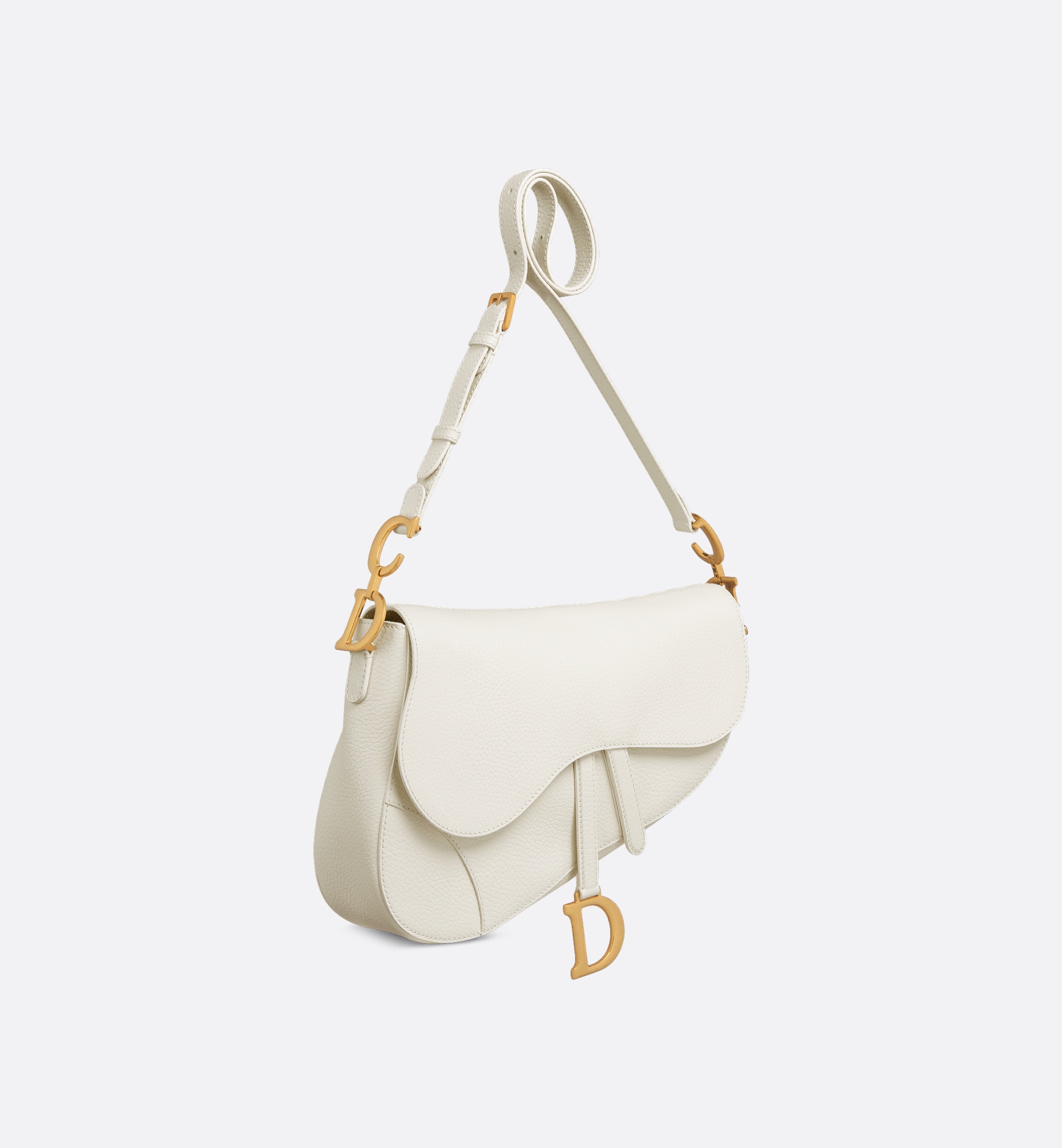 Large Soft Saddle Bag with Strap - 4