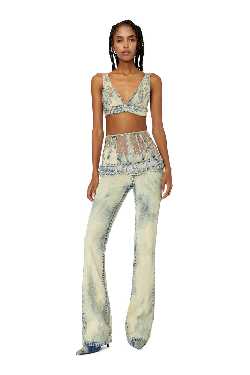 Diesel BOOTCUT AND FLARE JEANS 1969 D-EBBEY 068GP outlook