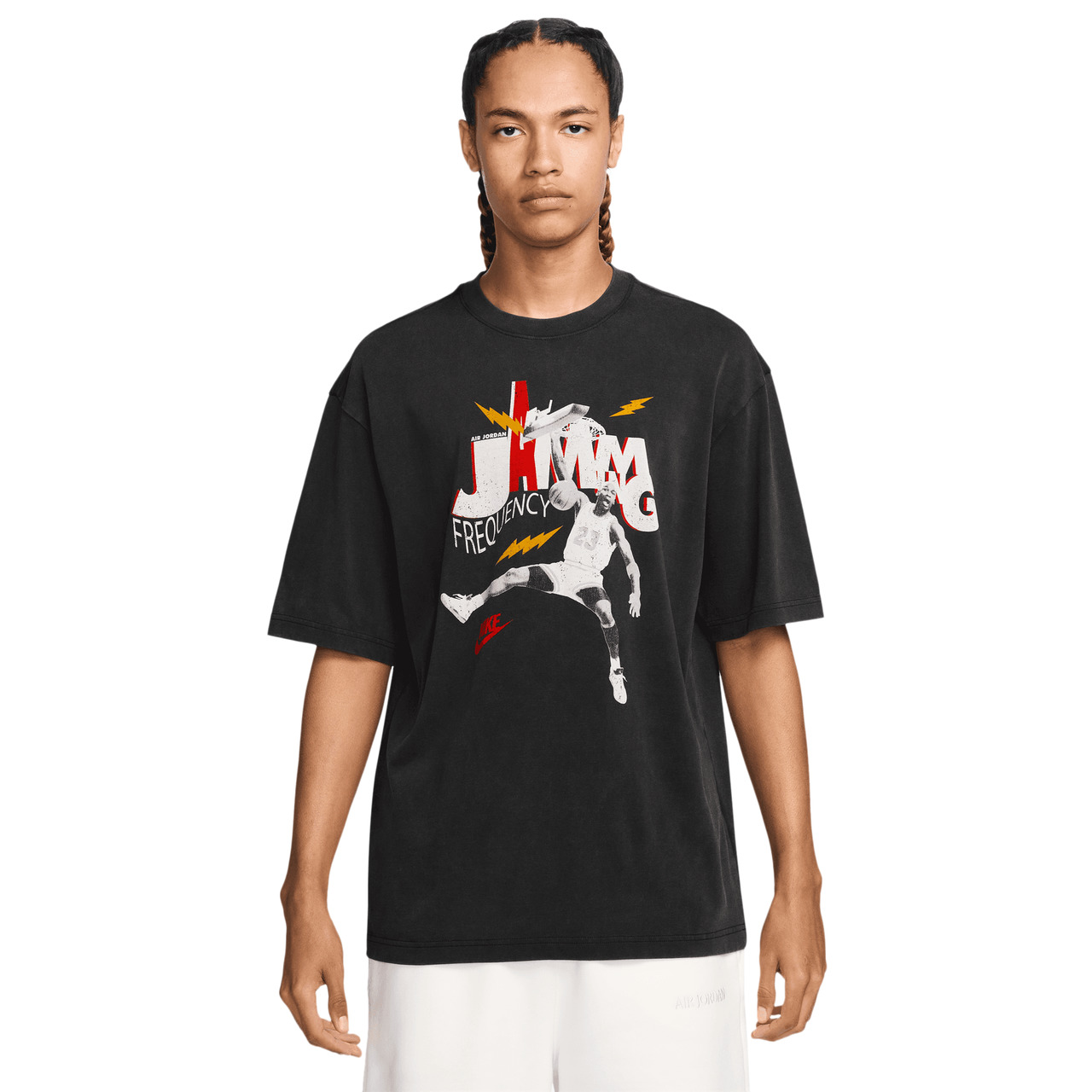 Jordan Mens Jordan Jam 85 Short Sleeve Crew T-Shirt - 1