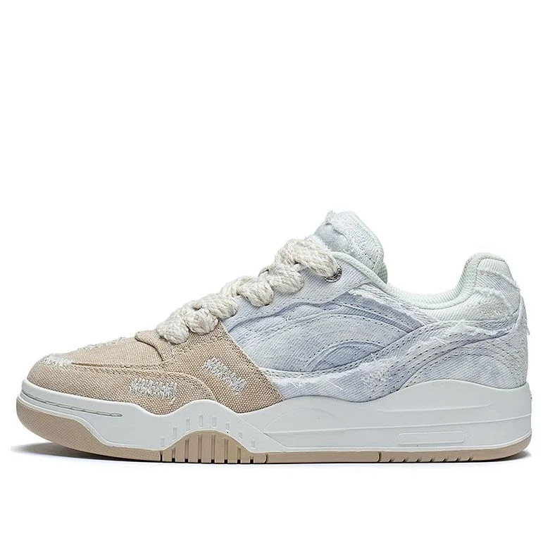 (WMNS) Li-Ning Moon White 'Grey Tan' AGCS427-6 - 1