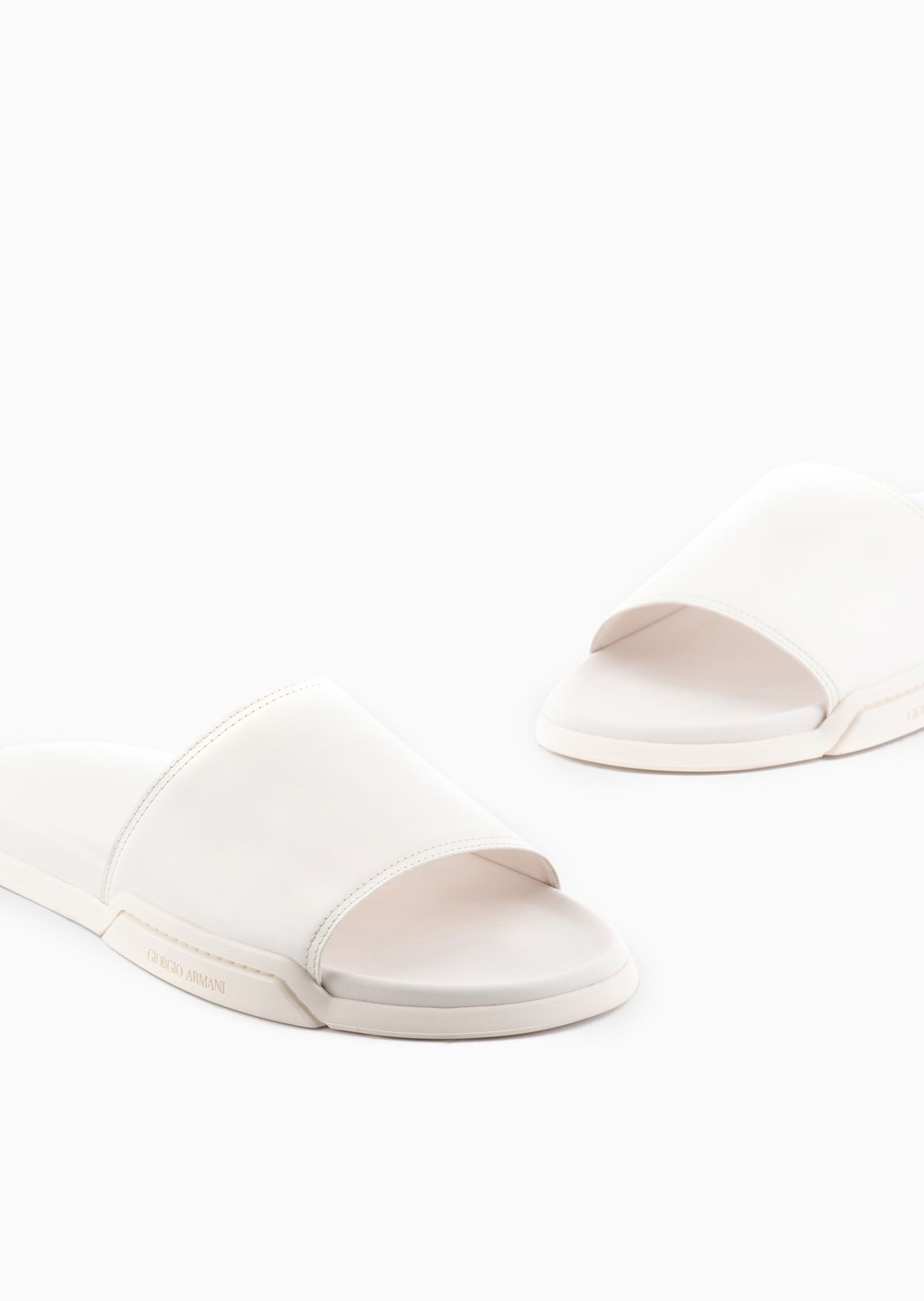 Leather strap sandals - 5