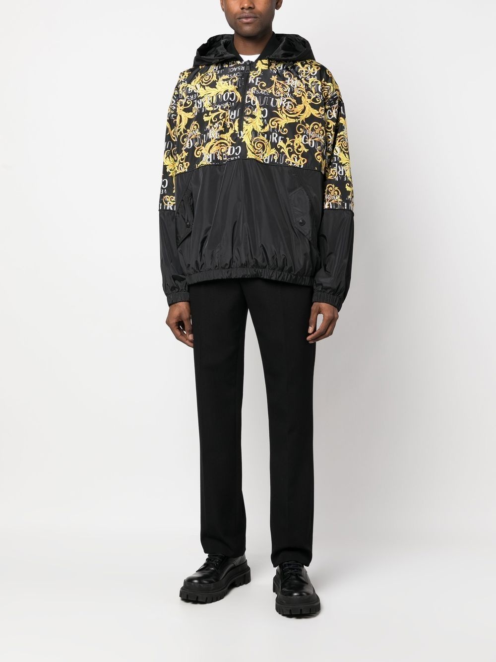 logo-print hoodie - 2