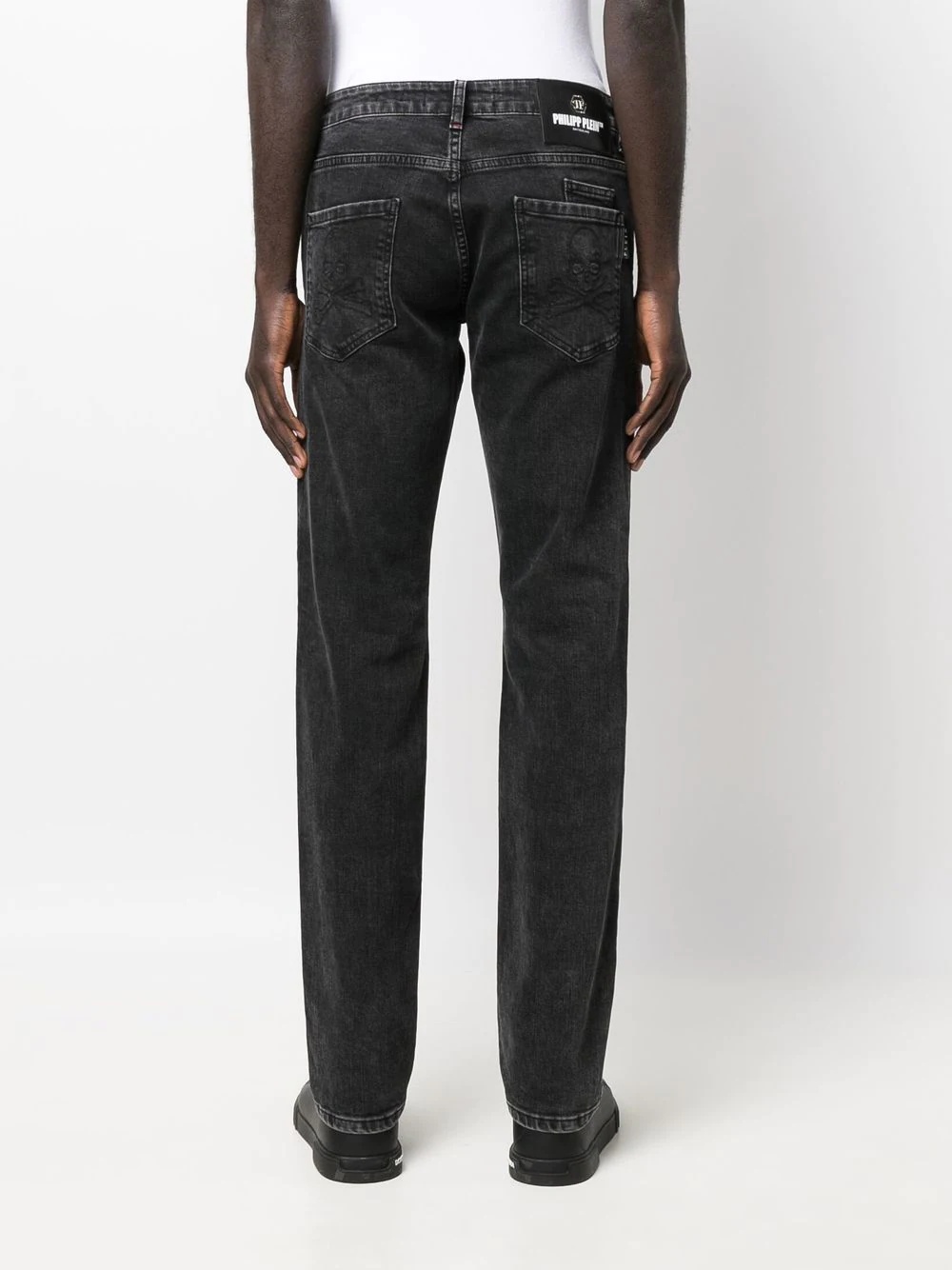 low-rise slim-cut jeans - 4