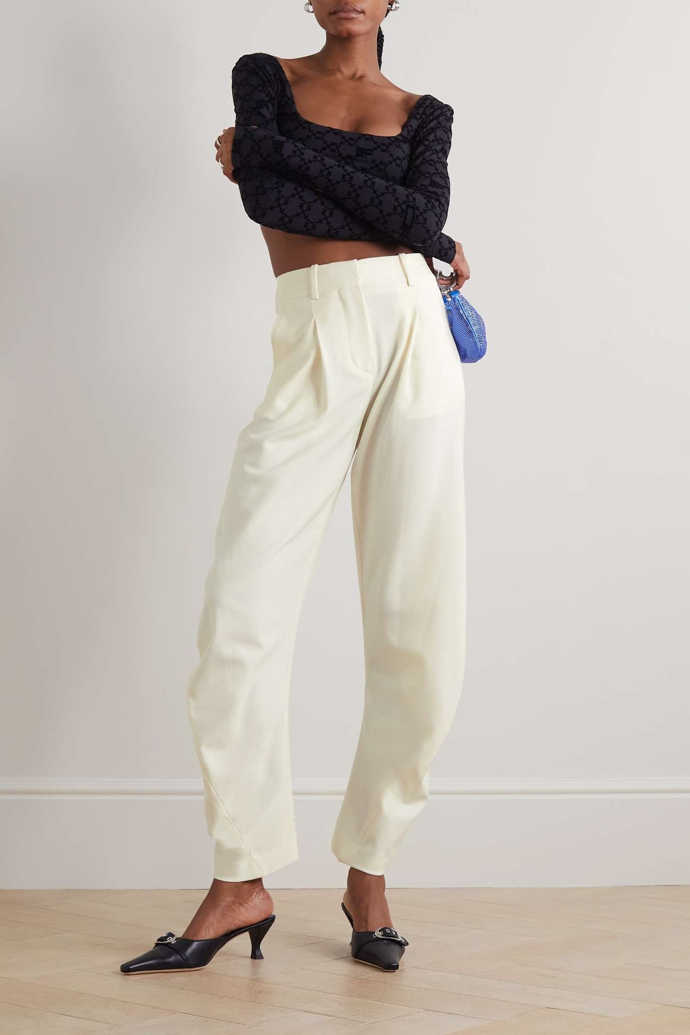 Woven tapered pants - 2