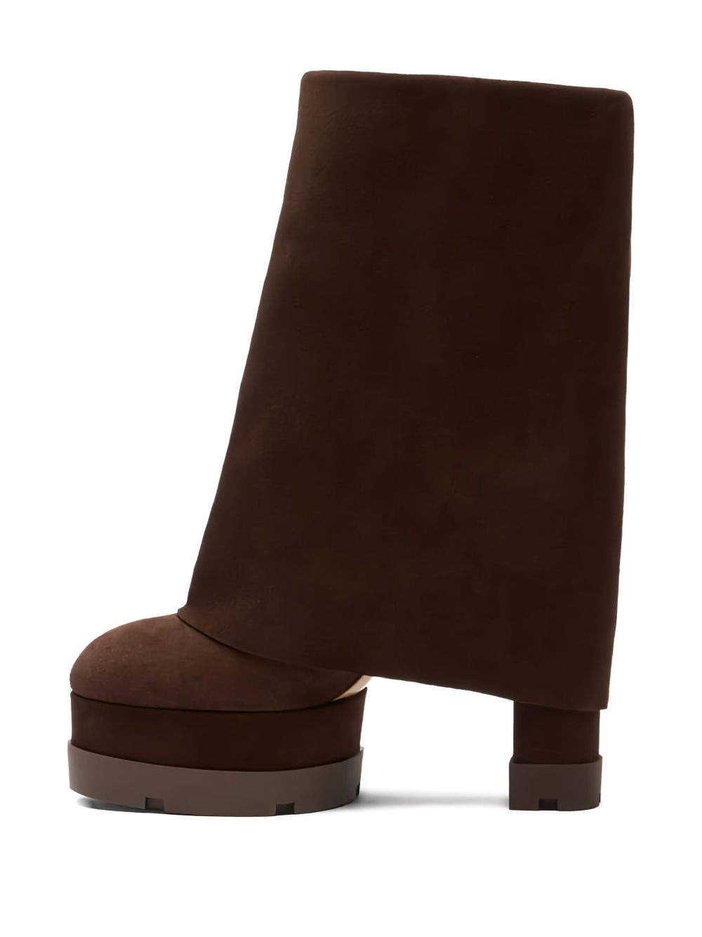 fold-over platform boots - 4