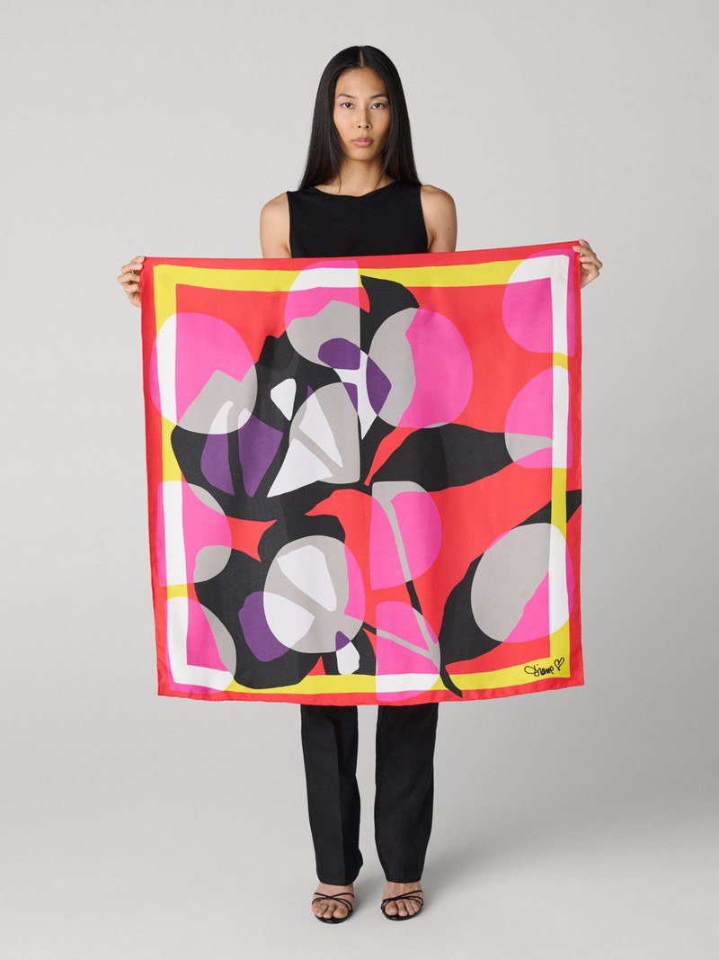 DIANE VON FURSTENBERG Flag Scarf outlook