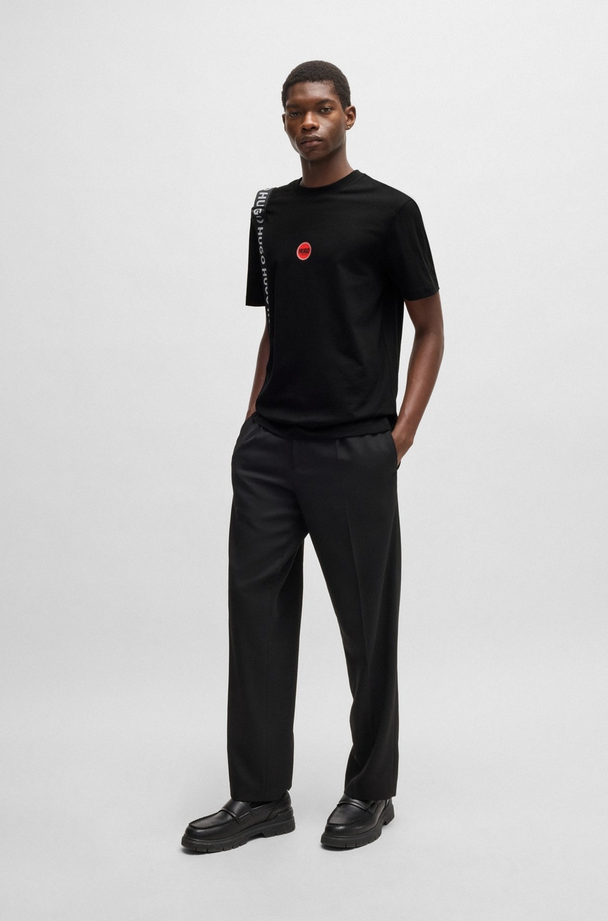 COTTON-JERSEY T-SHIRT WITH RACING LOGOS - 4