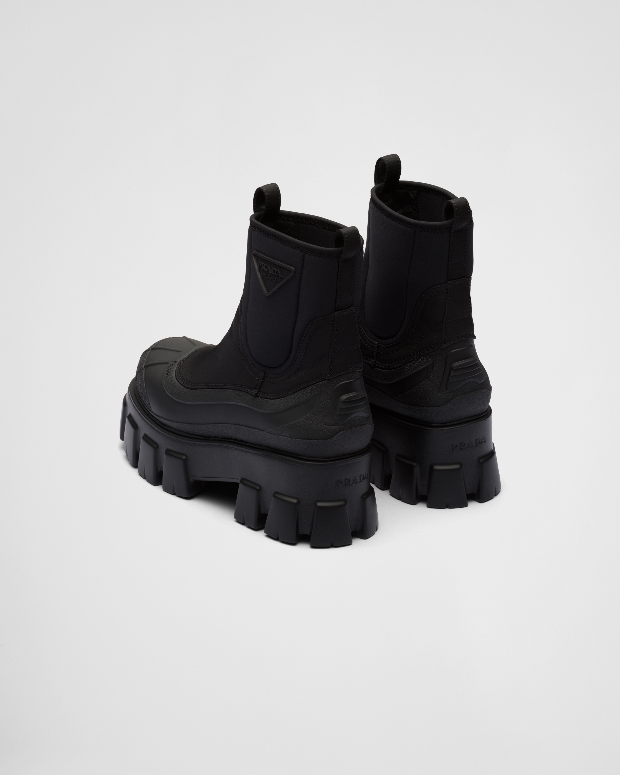 Monolith Re-Nylon gabardine boots - 5