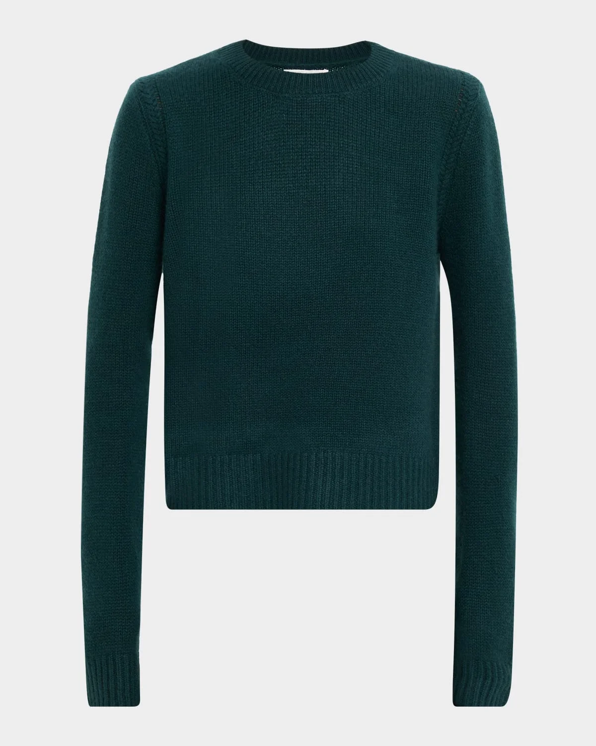 Noa Cashmere Shrunken Crewneck Sweater - 1