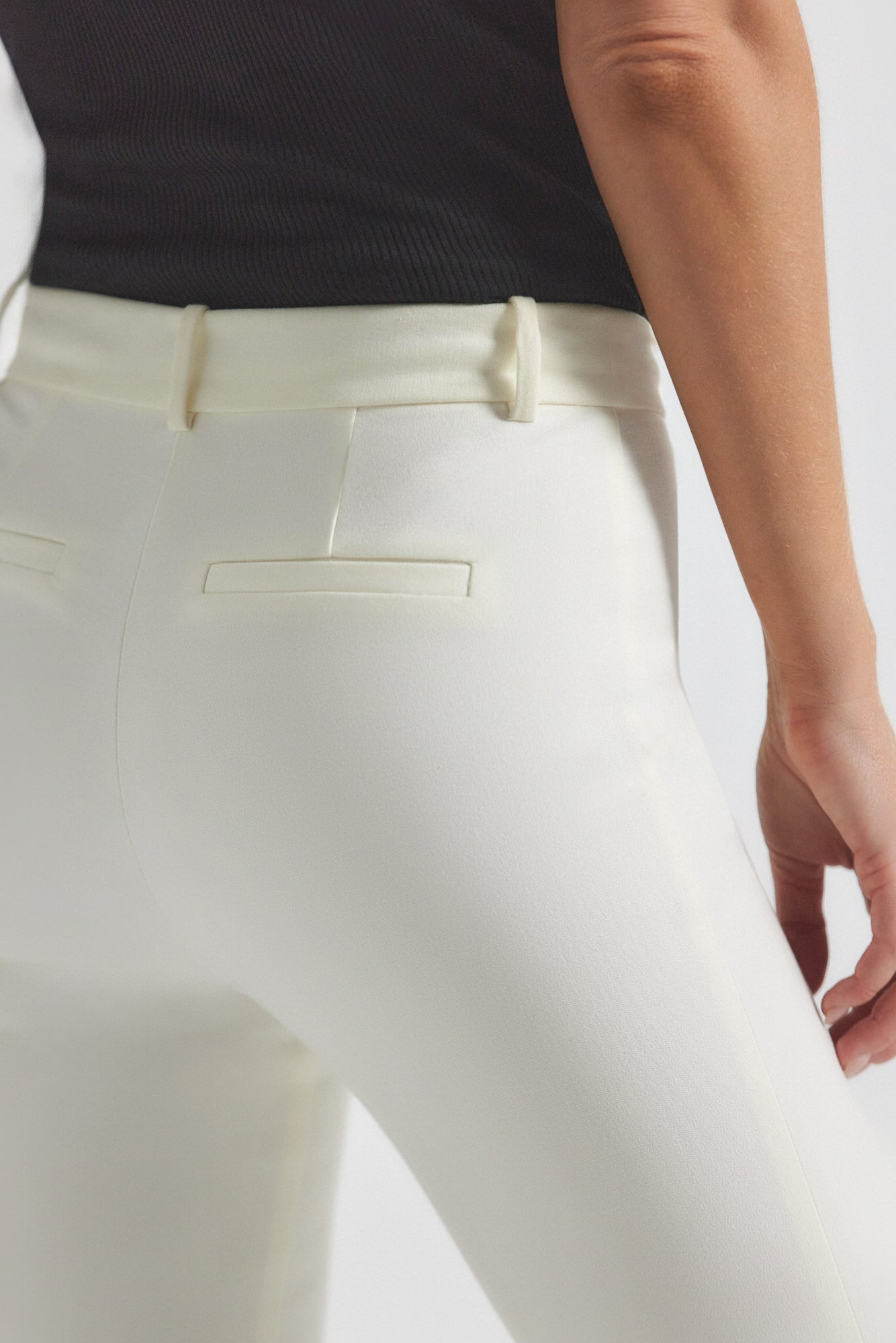 CROSBY CROP FLARE TROUSER - 2