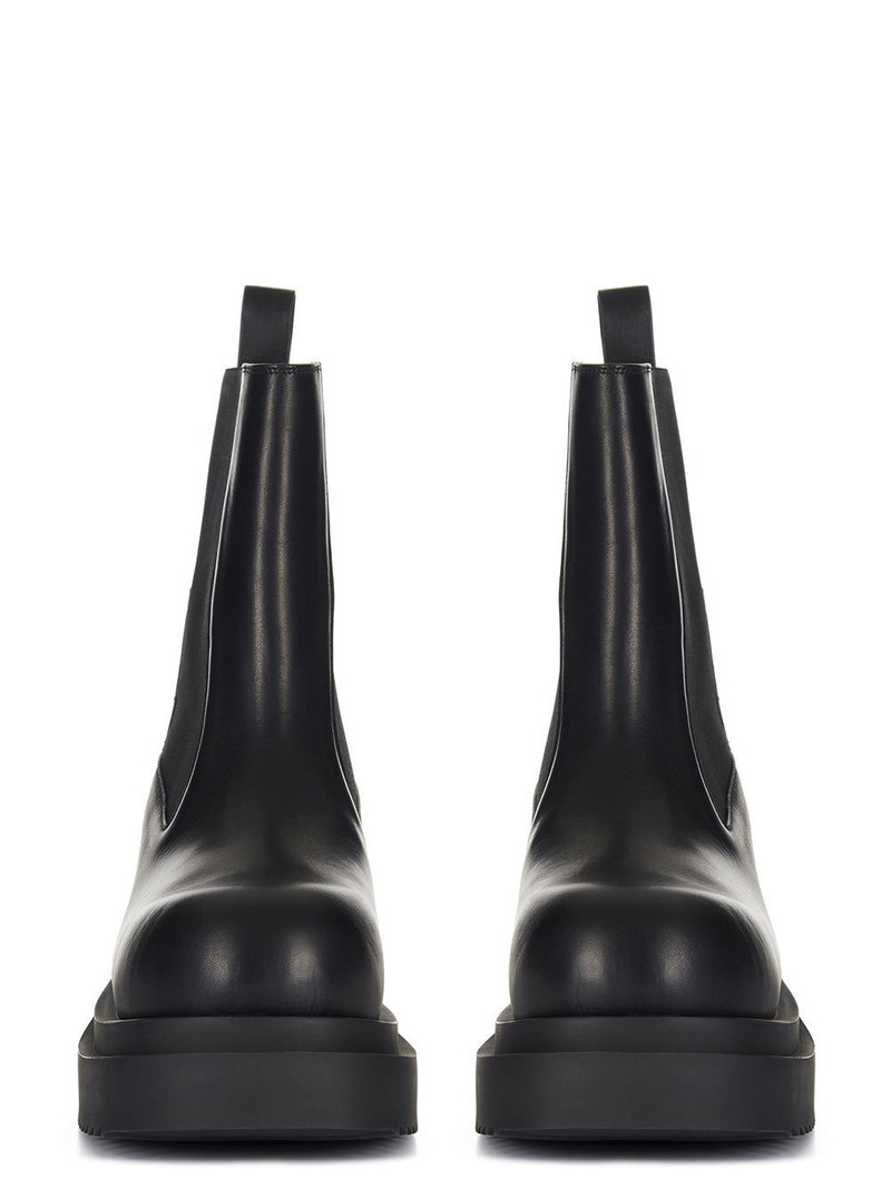 Rick Owens Black Hollywood Beatle Bogun Chelsea Boots outlook