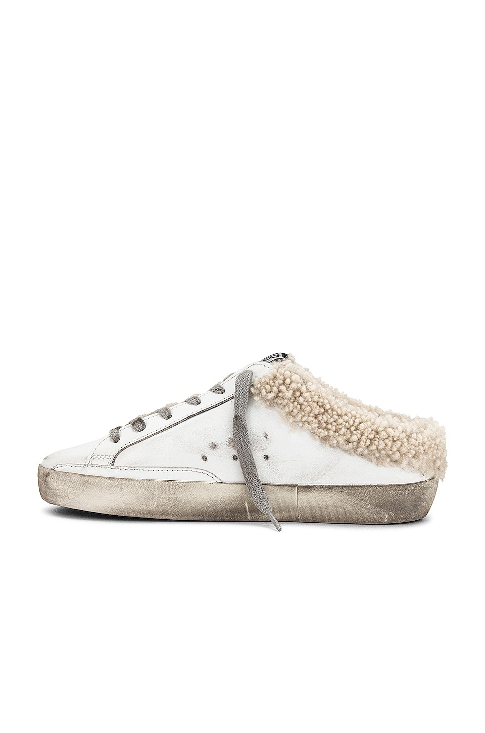 Golden Goose Superstar Sabot Shearling Sneaker | revolve