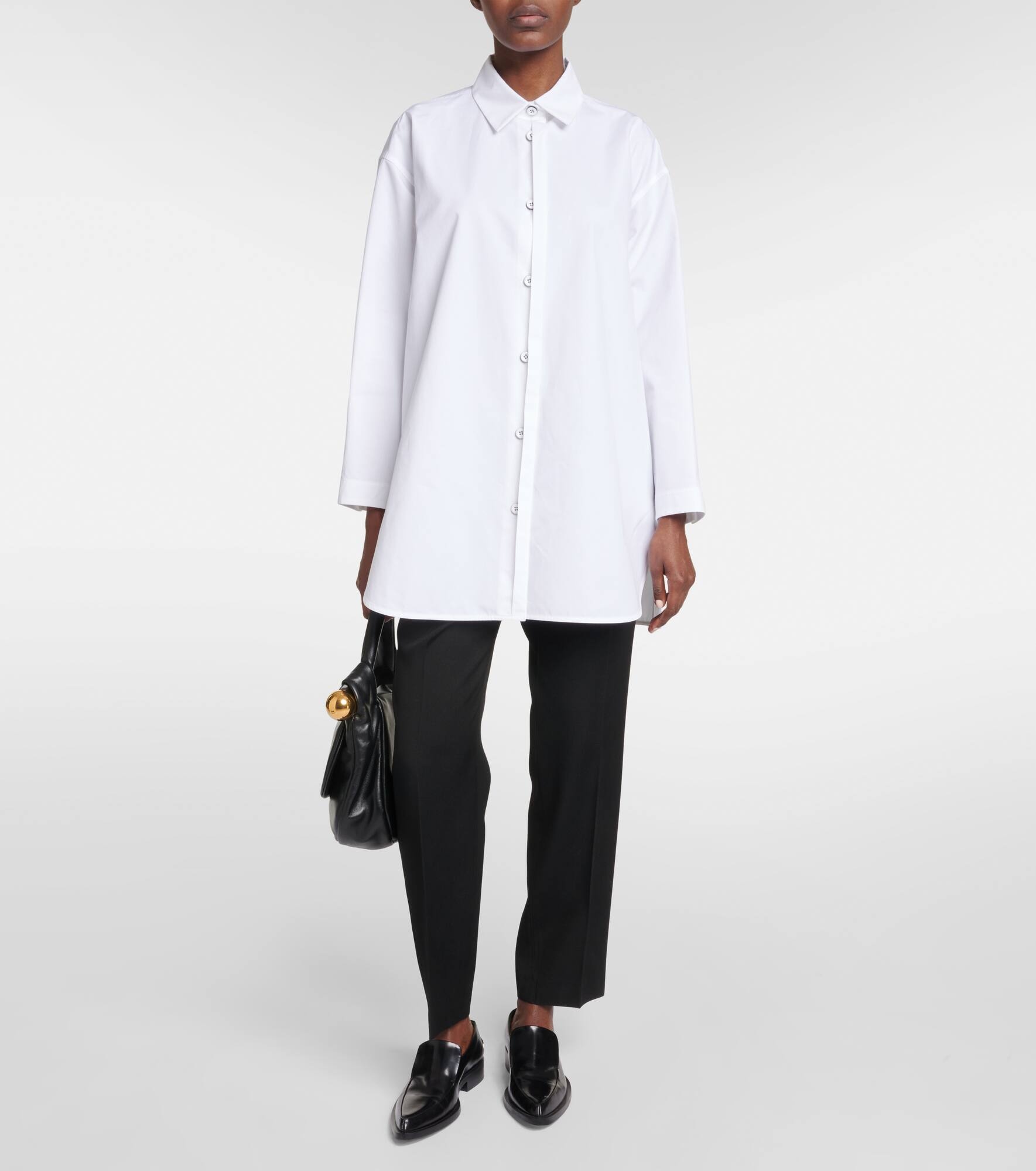 Cotton poplin shirt - 2