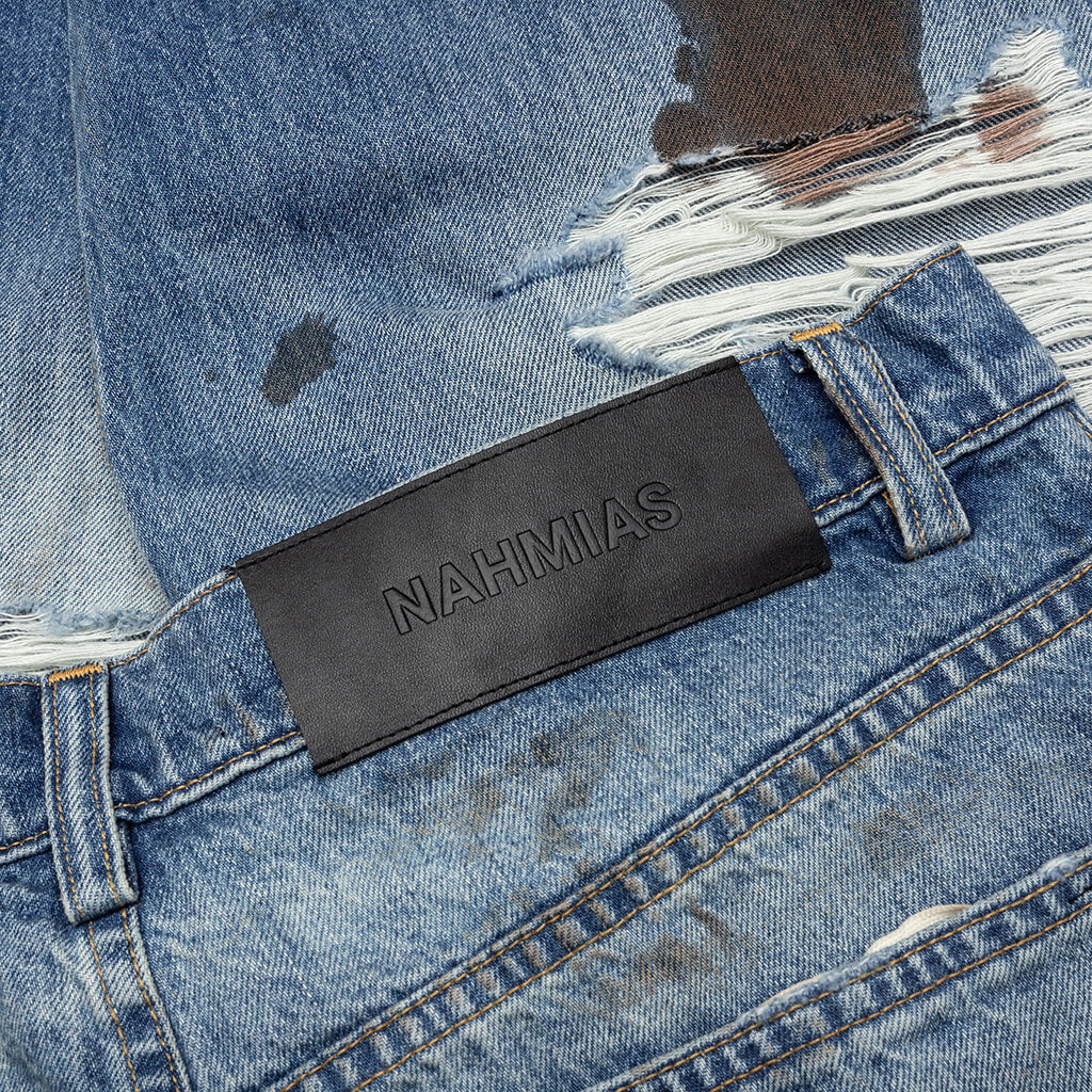 WIDE JEANS - LIGHT WASH - 4