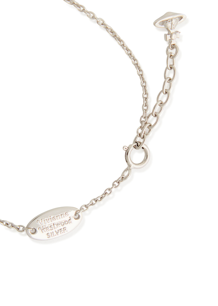 Vivienne Westwood Ofelia orb Sterling Silver Bracelet - 4