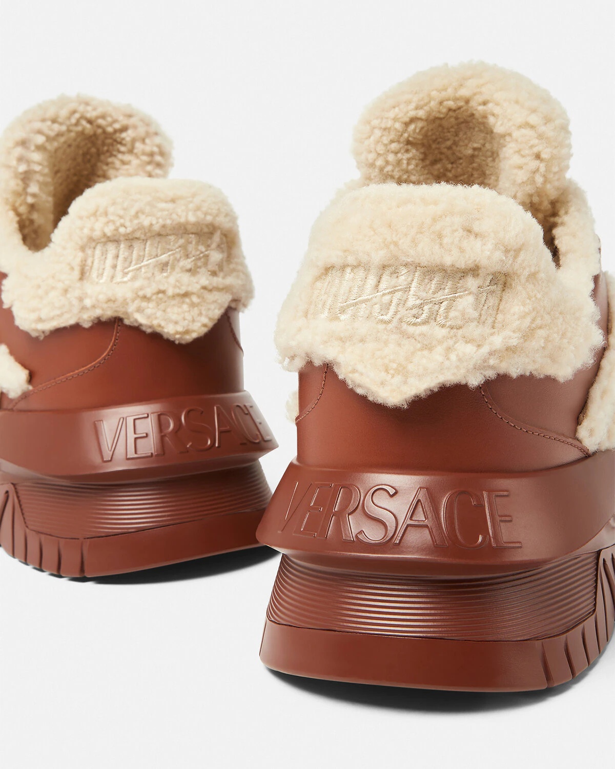 Shearling Greca Odissea Trainers - 5