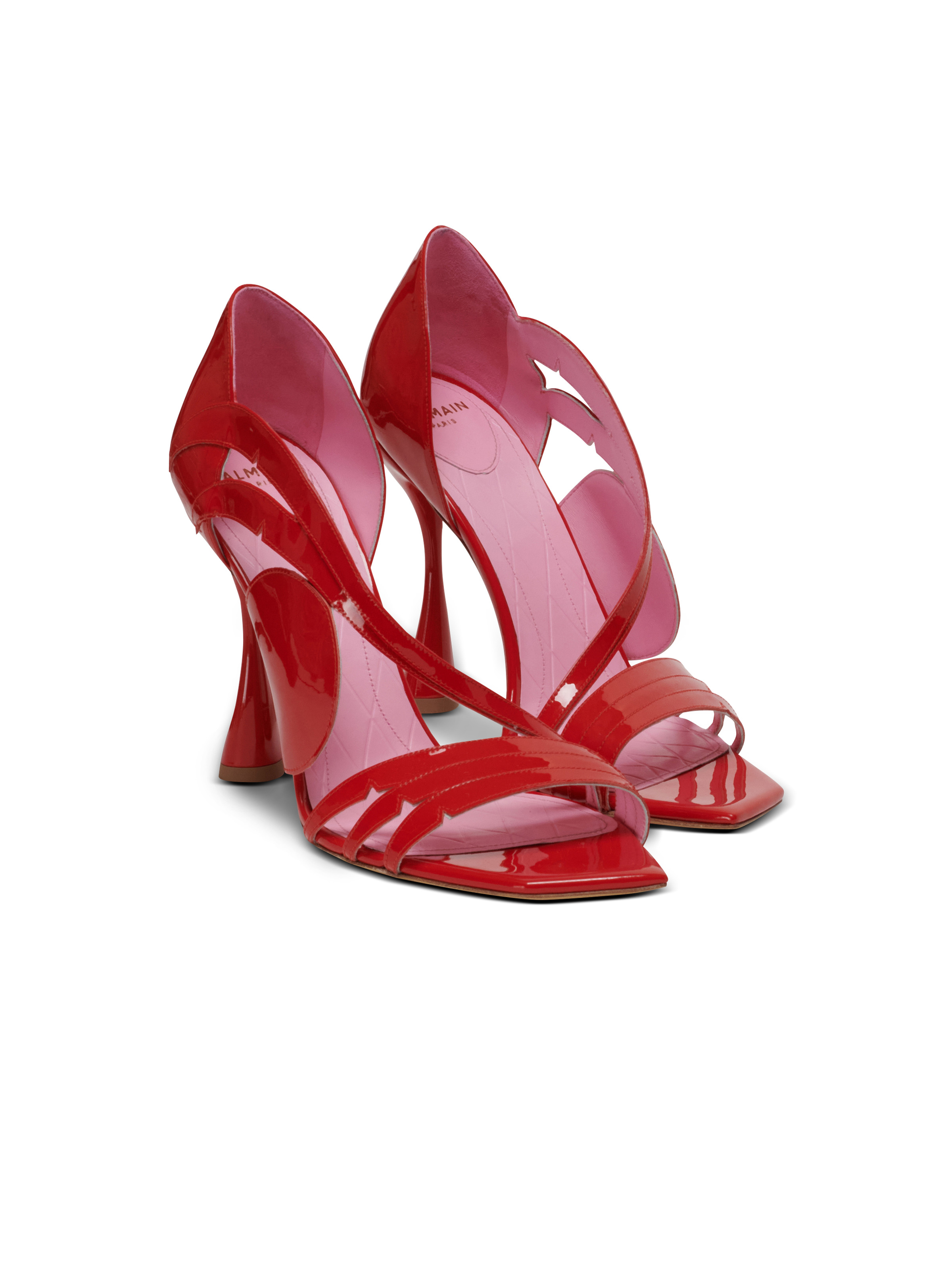 Heeled Eden sandals in patent leather - 2