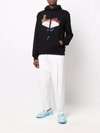 Lanvin logo-print hoodie outlook