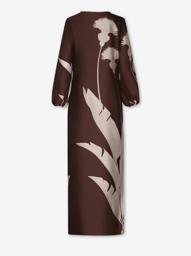 ANDRES OTALORA MAXI DRESS PALMS outlook