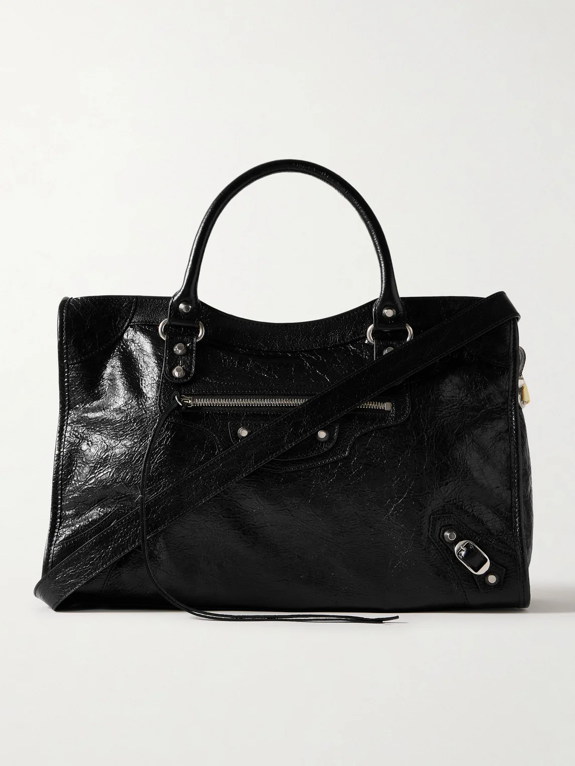 Le City Medium Arena Textured-Leather Tote - 1