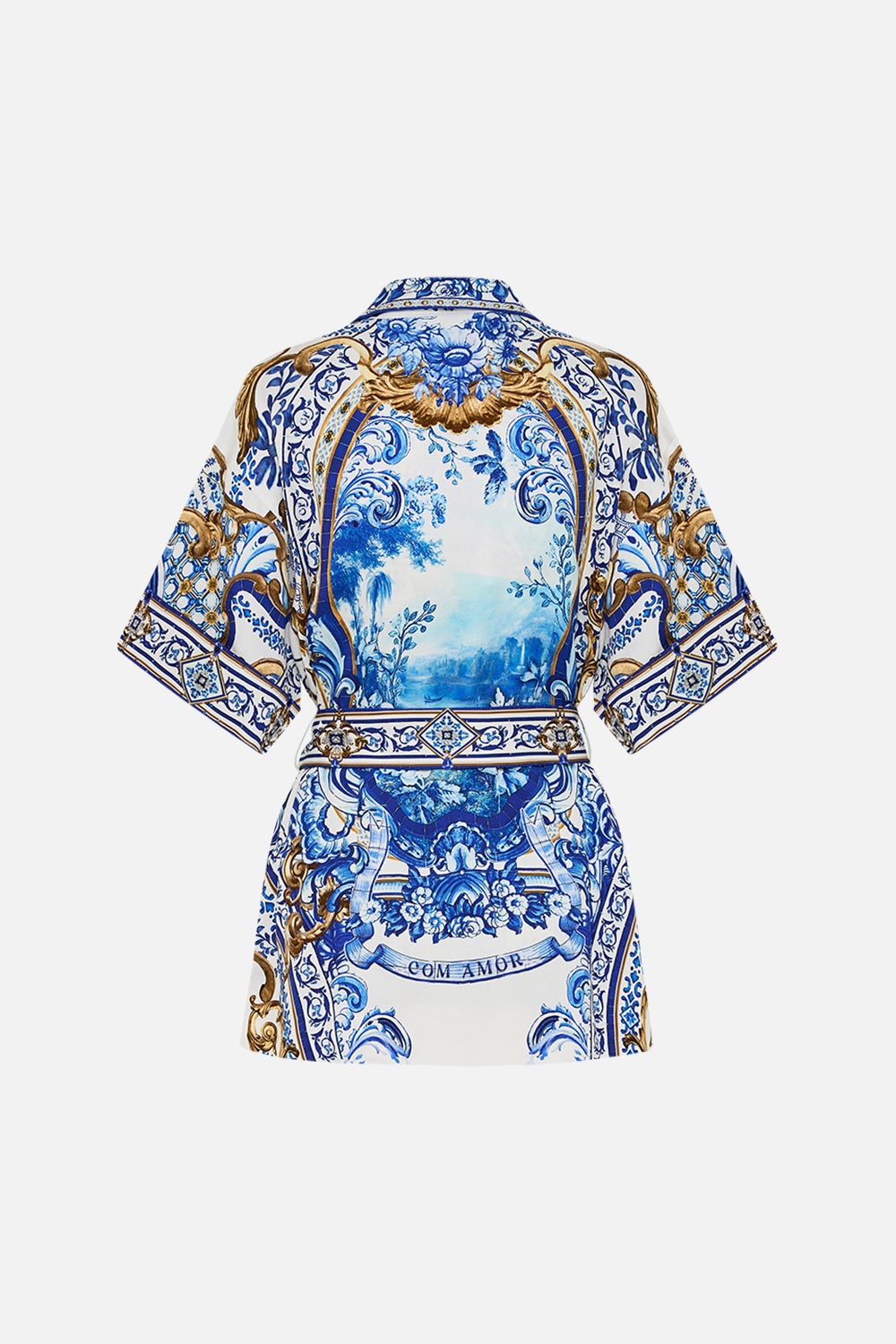DOUBLE BREASTED SHORT SLEEVE JACKET - 7