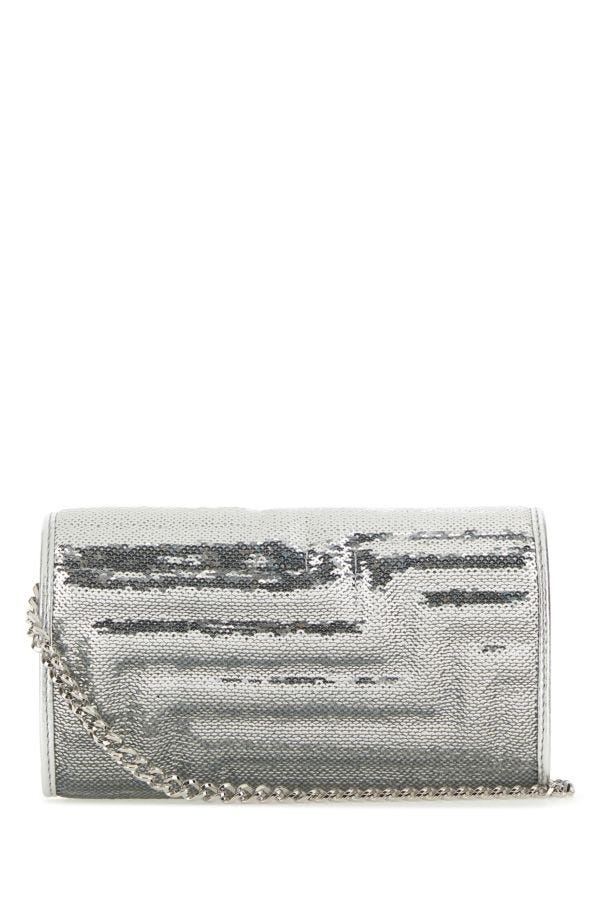 Silver sequins Avenue wallet - 3