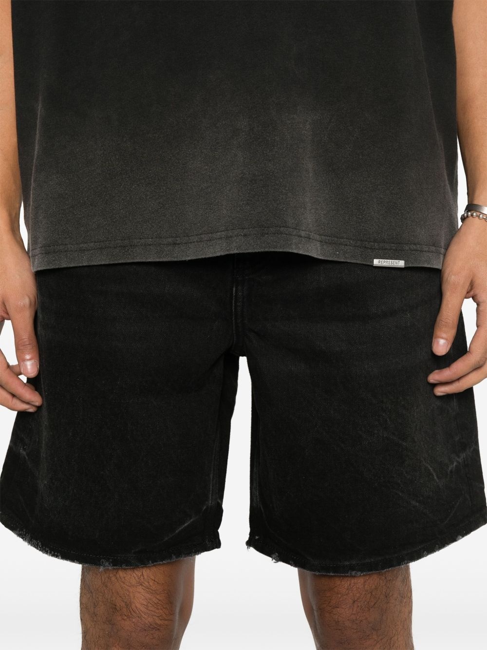 R10T Tailored denim shorts - 5